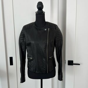 Free People faux leather jacket